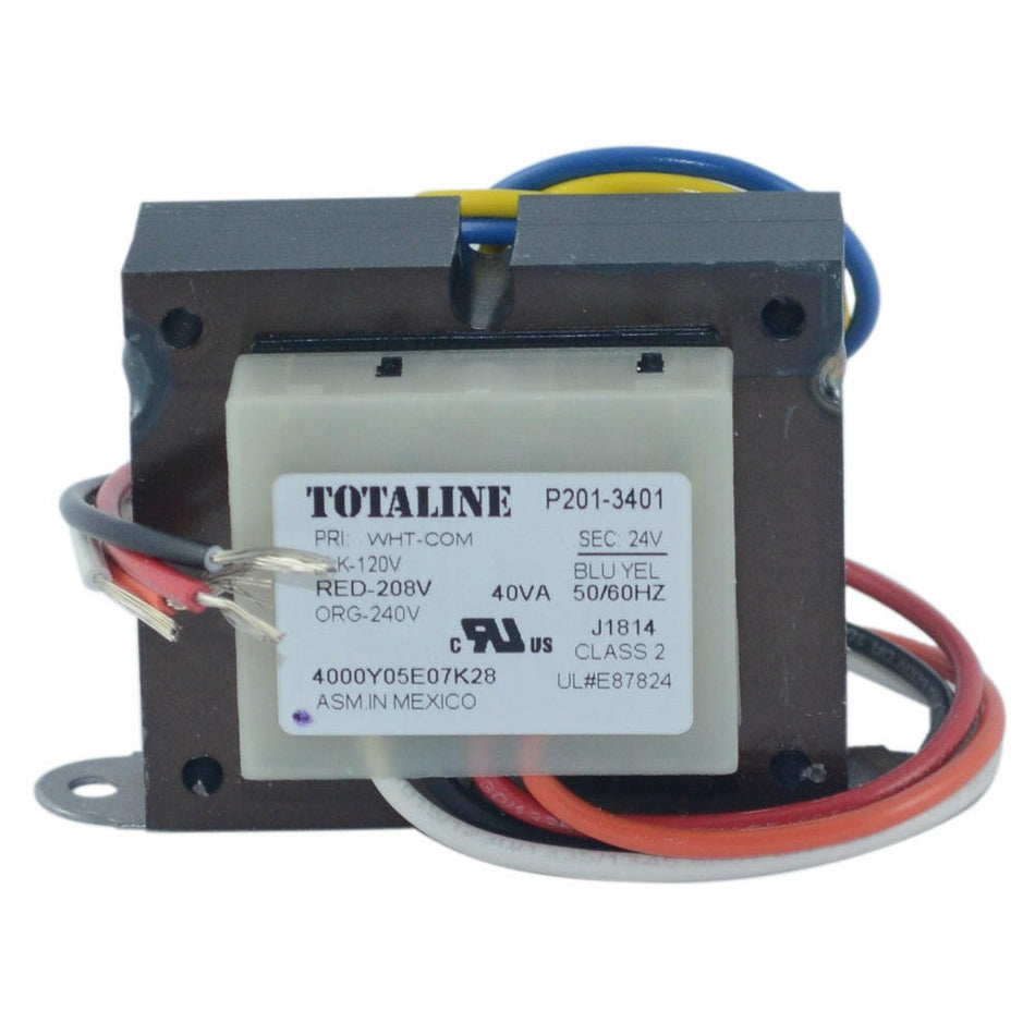 Totaline Transformer 120/208/240Vac Primary, 24Vac Secondary, 40Va