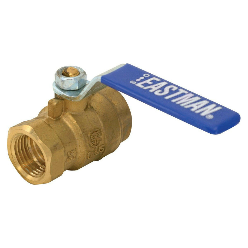 Eastman 1/4 Zoll IPS Hochleistungs-Kugelhahn mit vollem Durchgang