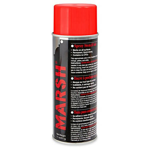 Marsh® Stencil Ink - (Red, 11oz)