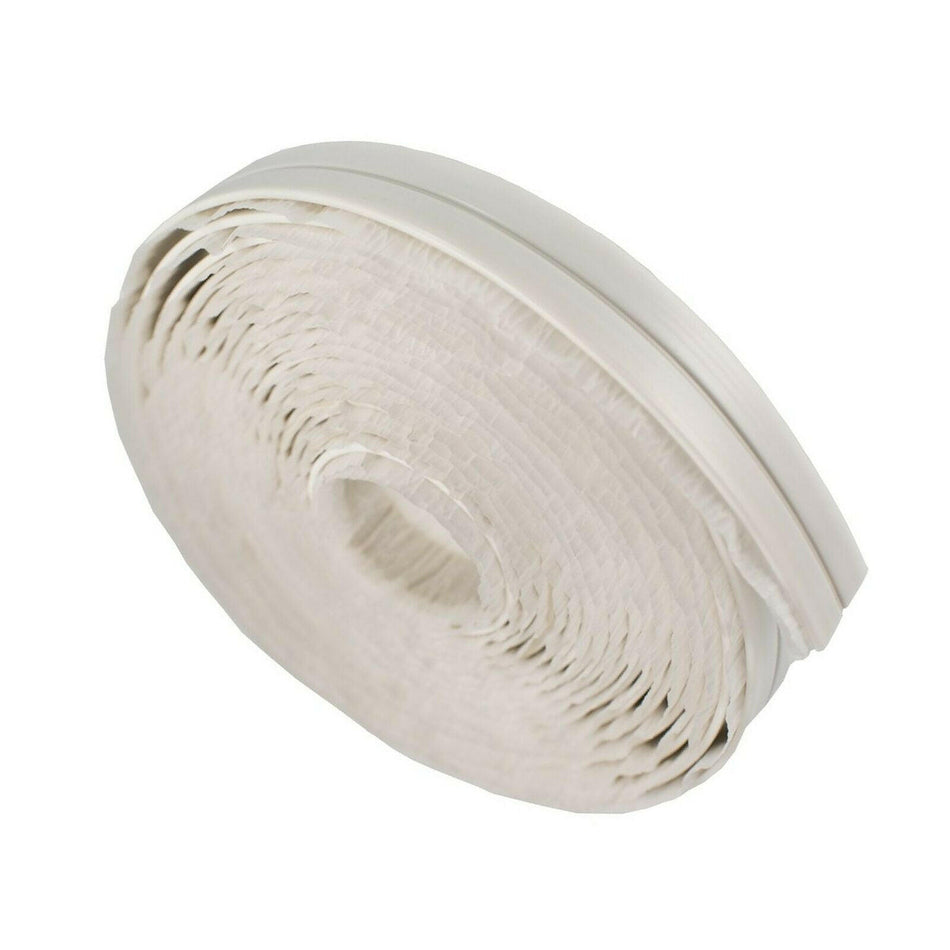 Homax Sink, Vanity & Shower, White Caulk Strip - 1/2 in. x 10-Ft