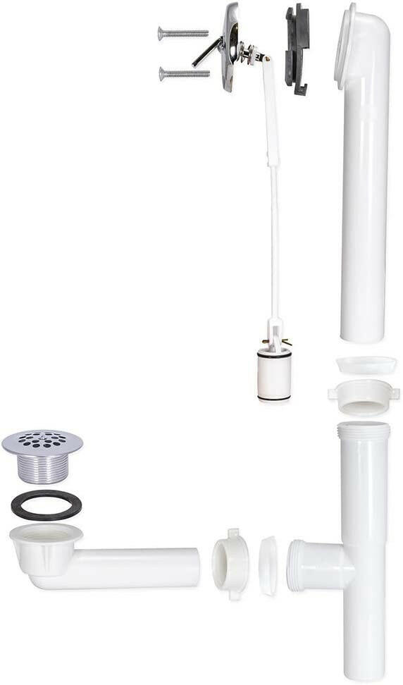 Eastman Trip-Lever Two-Hole Bath Waste & Overflow Assembly with Trip Lever