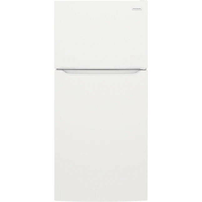 Frigidaire 18.3-cu ft Top-Freezer Glass Shelf Refrigerator (White)