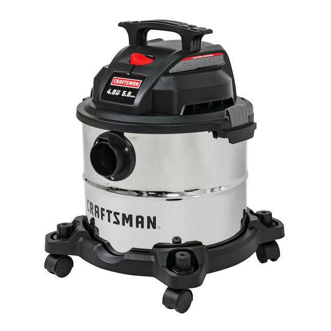 CRAFTSMAN  5-Gallons 4-HP Corded Wet/Dry Shop Vacuum with Accessories Included