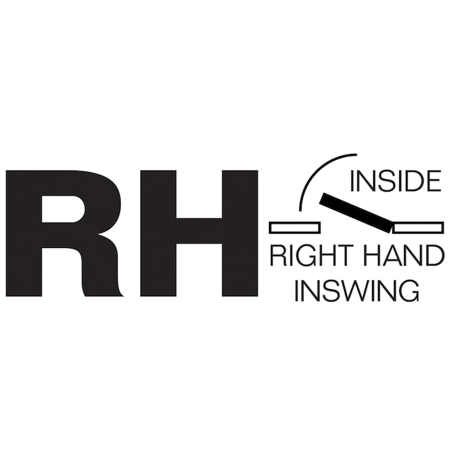 ReliaBilt  24-in x 80-in 6-panel Hollow Core Primed Molded Composite Right Hand Inswing Single Prehung Interior Door